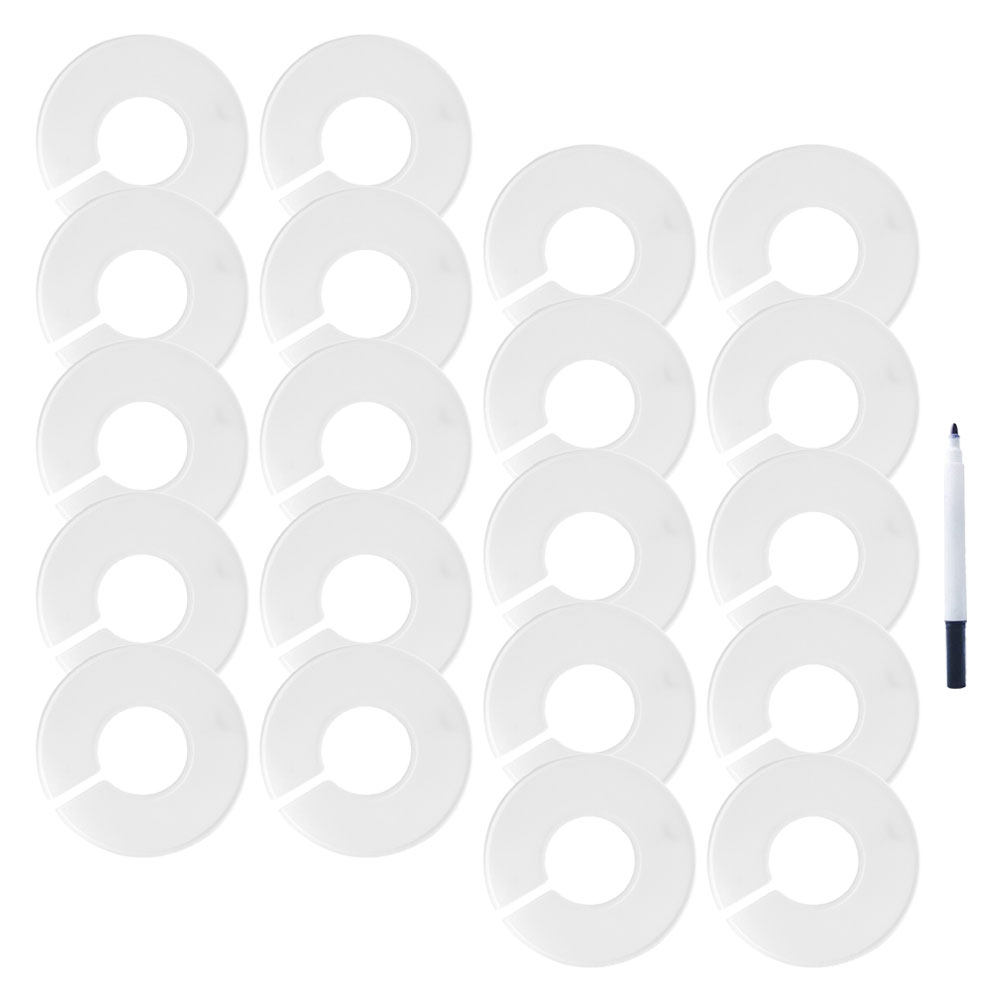 20 Separadores de Plástico Red - Baby Nursery Wardrobe reseña y precio