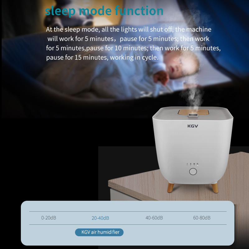 Humidificador Inteligente con  - Humidifier Nursery Quiet reseña y precio