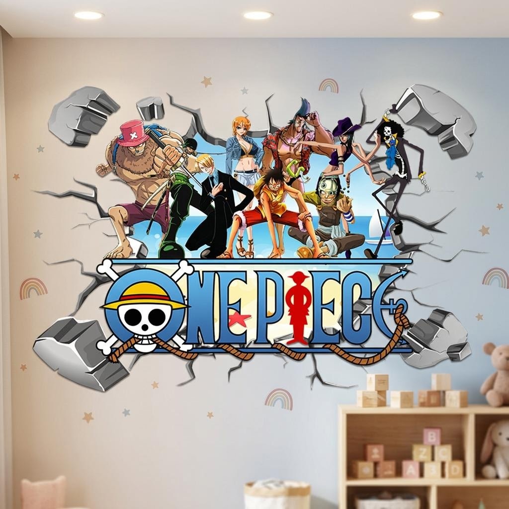Pegatinas de pared 3D de One P - Baby Nursery Wall Mural reseña y precio