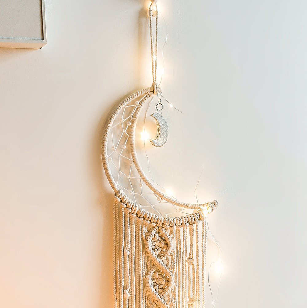 Atrapasueños de macramé, decor - Baby Nursery Modern reseña y precio