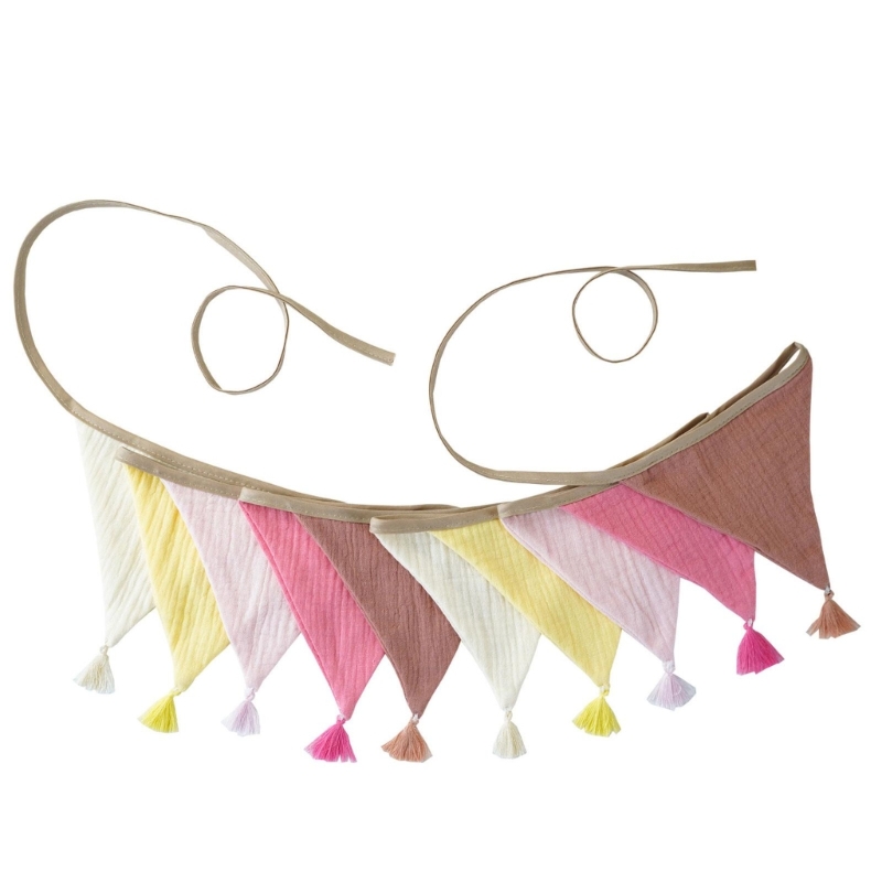 Banderines con dedos crepé alg - Baby Nursery Bunting reseña y precio