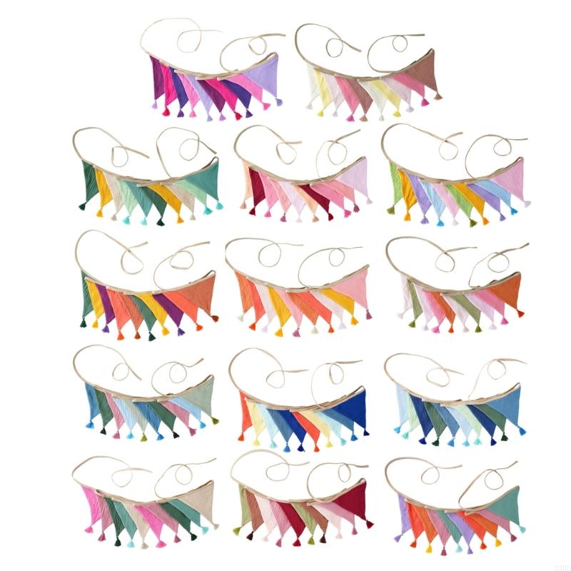 Banderines con dedos crepé alg - Baby Nursery Bunting reseña y precio