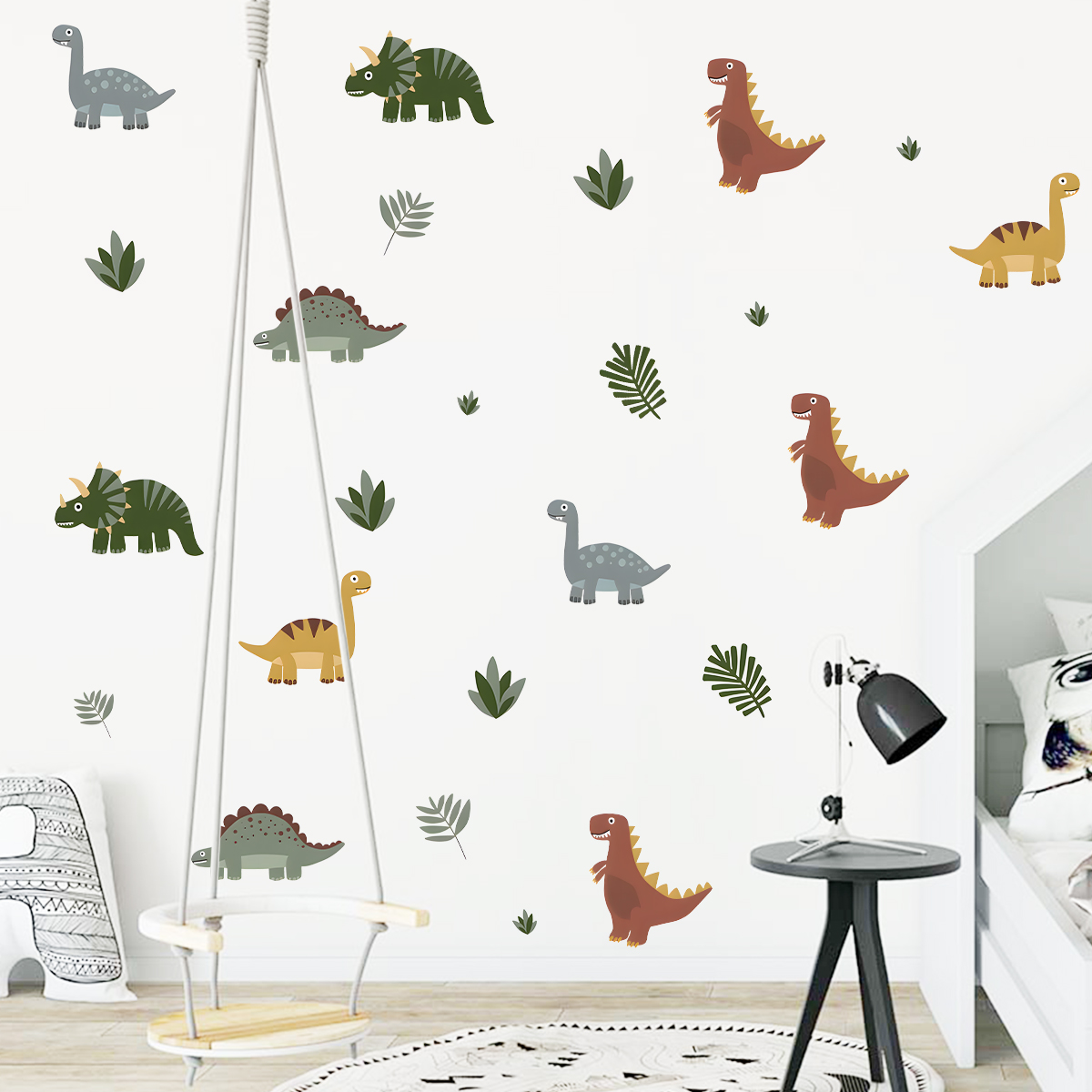 Pegatinas de pared de animales - Baby Nursery Wall Mural reseña y precio