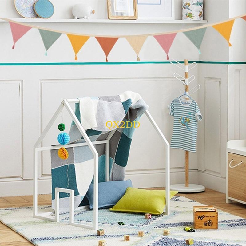 QX2D Banderines tela suave Ban - Baby Nursery Bunting reseña y precio