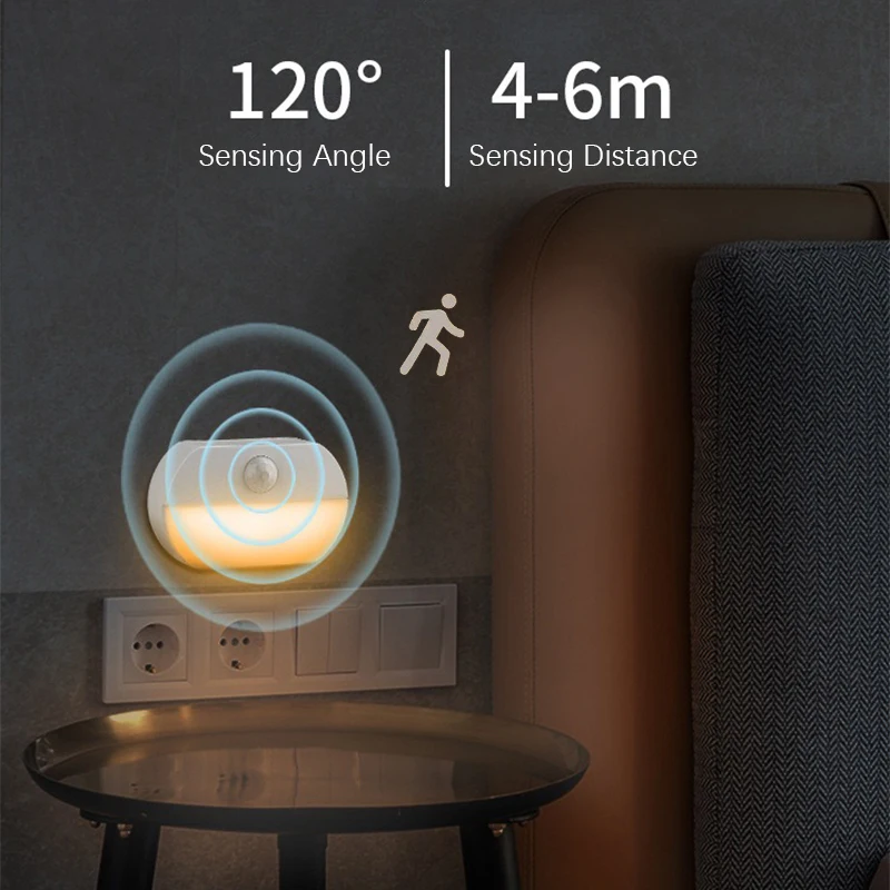 Luces LED de noche con detecci - Baby Nursery Egg Light reseña y precio