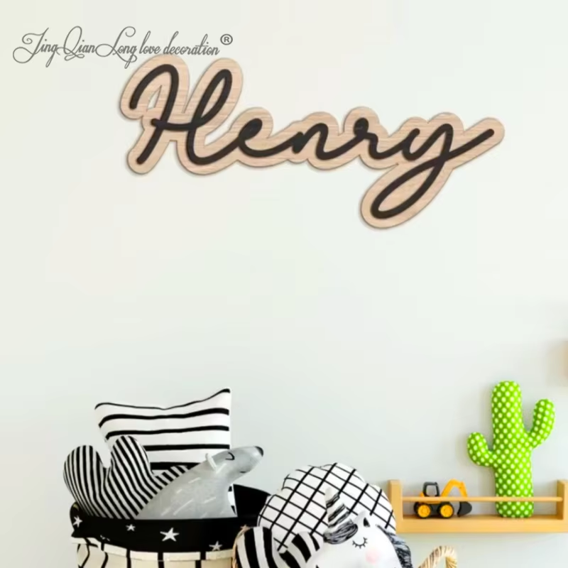 Letrero de madera personalizad - Baby Nursery Modern reseña y precio