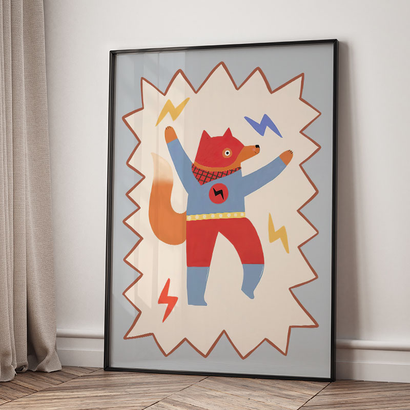 Divertidos dibujos animados, a - Baby Nursery Modern reseña y precio