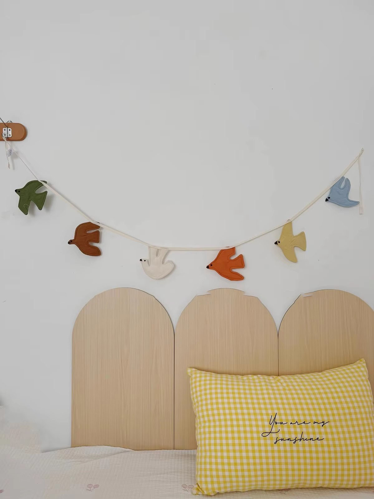 Guirnalda de tela para habitac - Baby Nursery Bunting reseña y precio