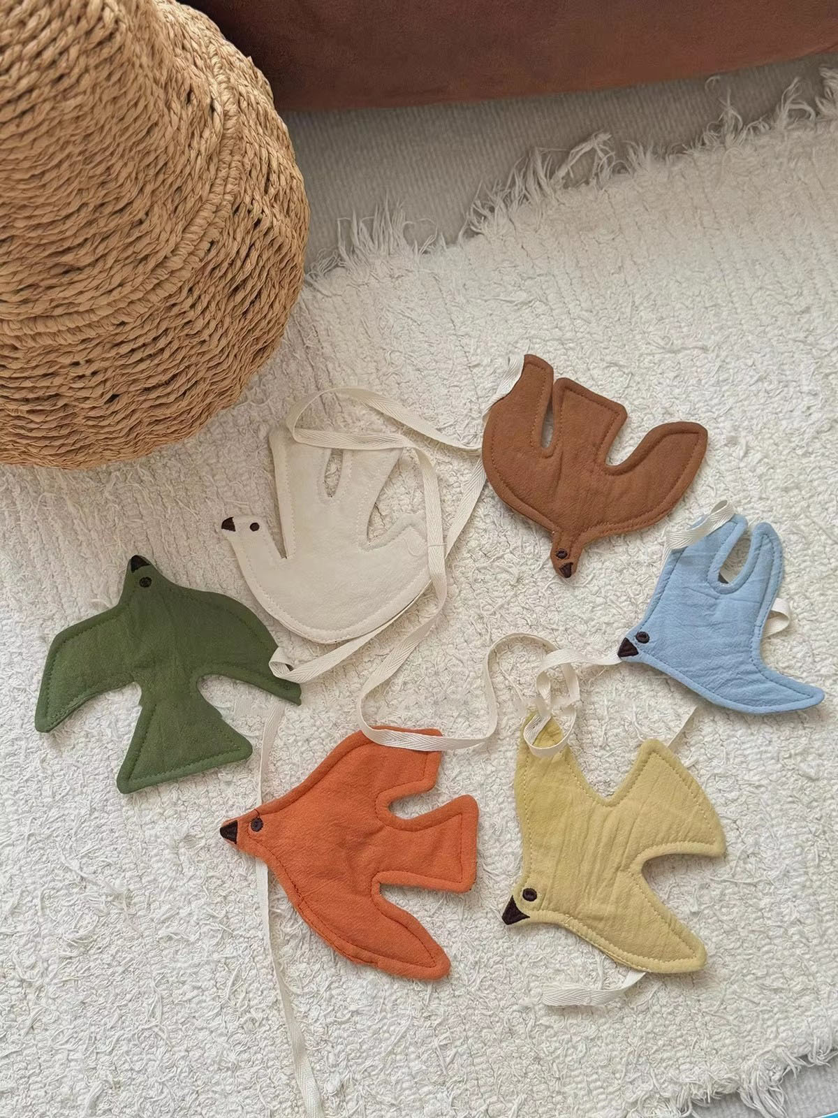 Guirnalda de tela para habitac - Baby Nursery Bunting reseña y precio