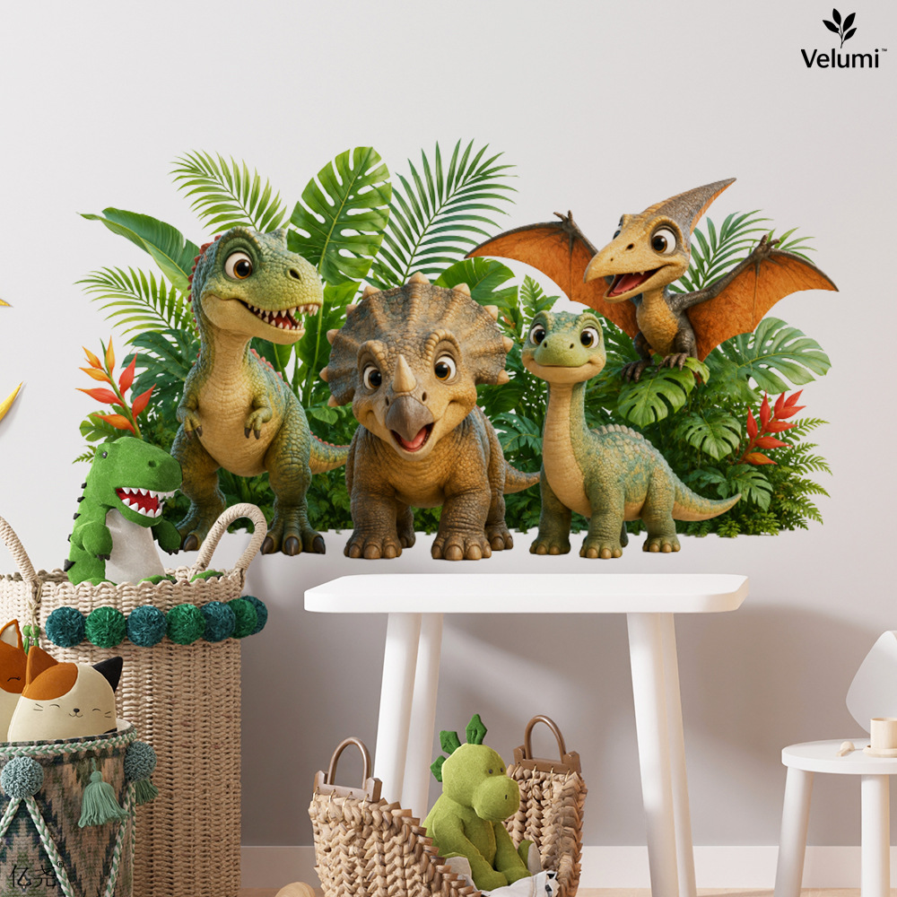 Adhesivos de Pared de Dinosaur - Baby Nursery Wall Mural reseña y precio