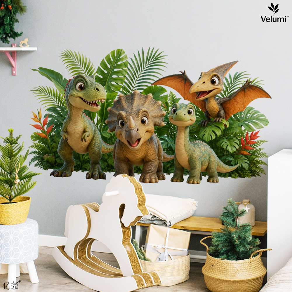 Adhesivos de Pared de Dinosaur - Baby Nursery Wall Mural reseña y precio