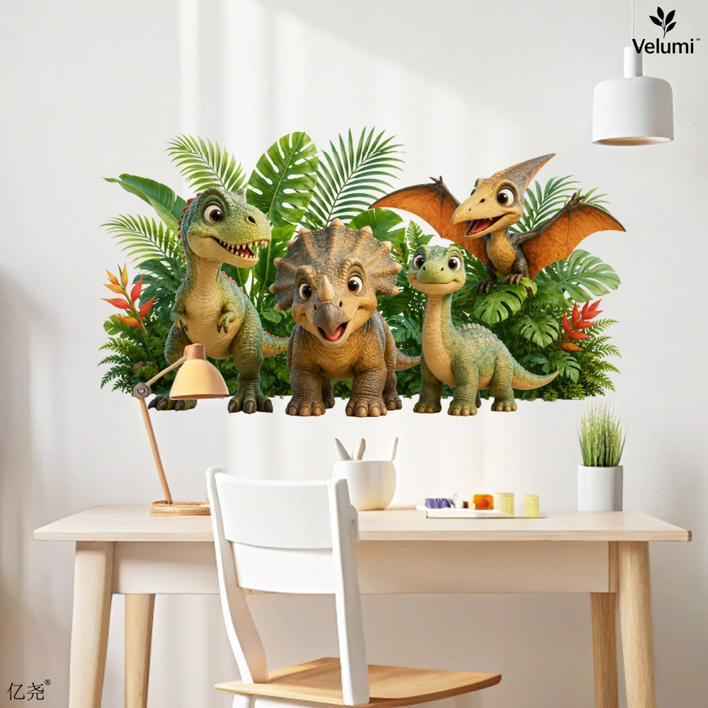 Adhesivos de Pared de Dinosaur - Baby Nursery Wall Mural reseña y precio